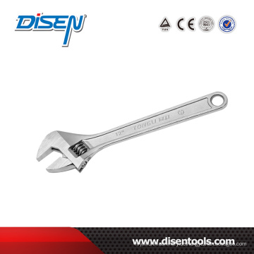 6 &quot;-24&quot; Drop Forged Chrome HRC48 Schraubenstellbarer Schraubenschlüssel